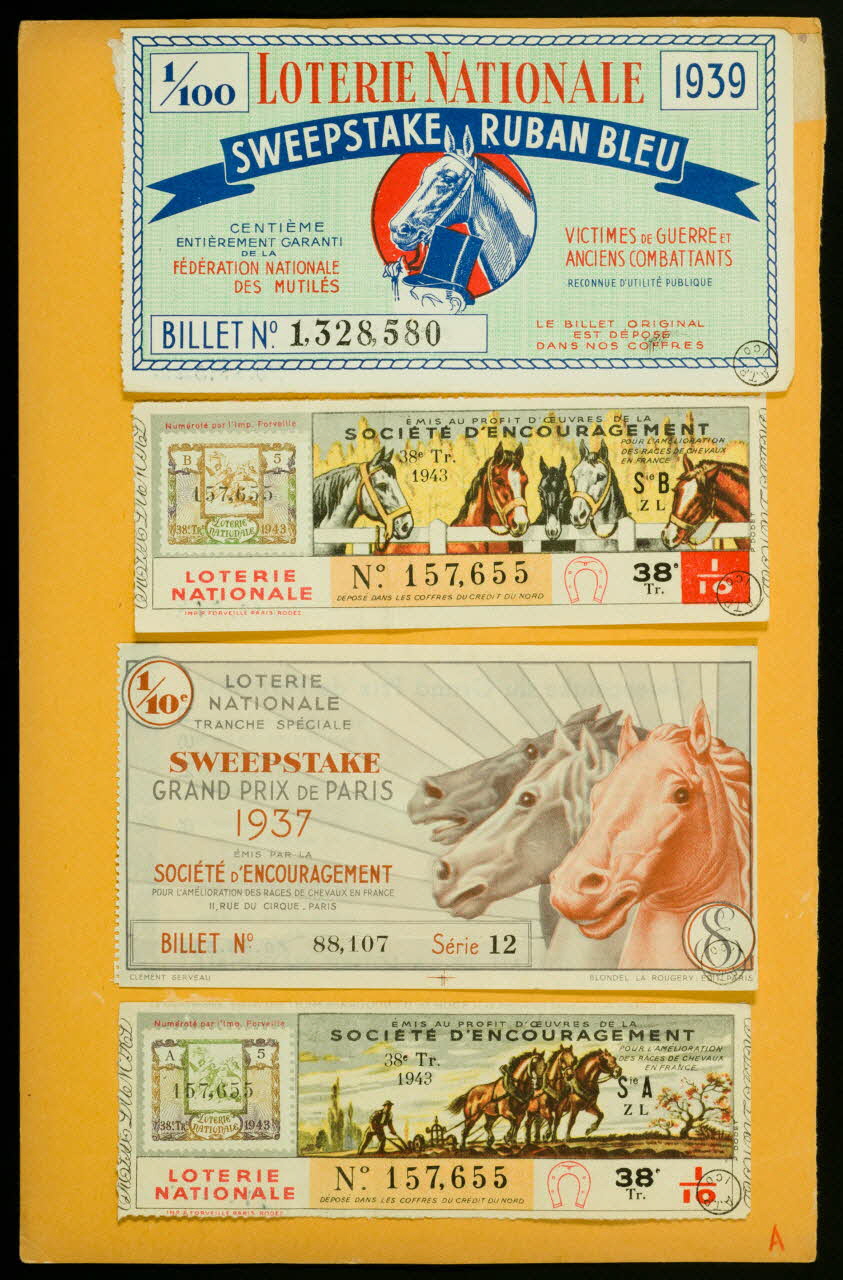 estampe LOTERIE NATIONALE 1970.83.542 Photo