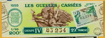 estampe LES GUEULES CASSEES 1970.83.548  Photo