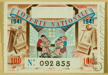 estampe LOTERIE NATIONALE 1970.83.554 Photo