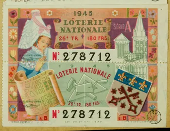 estampe LOTERIE  NATIONALE 1970.83.606 Photo