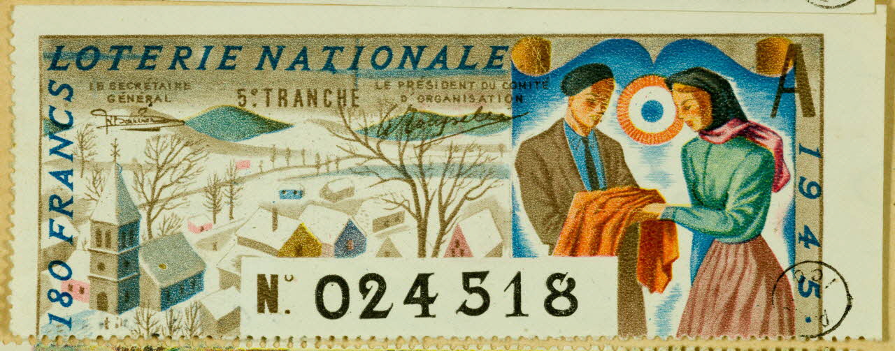 estampe LOTERIE NATIONALE 1970.83.611 Photo