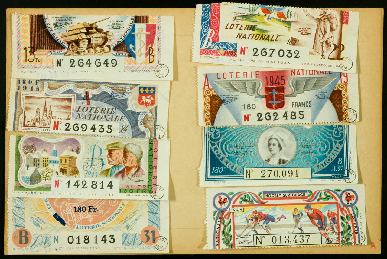 estampe LOTERIE NATIONALE 1970.83.622 Photo