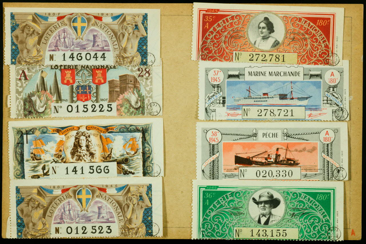 estampe LOTERIE  NATIONALE 1970.83.637 Photo