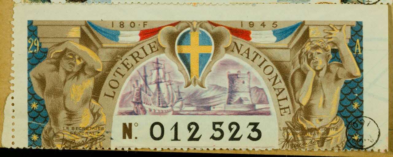 estampe LOTERIE  NATIONALE 1970.83.638 Photo