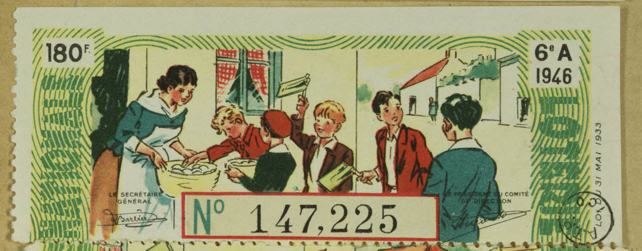 estampe NATIONALE  LOTERIE 1970.83.652 Photo