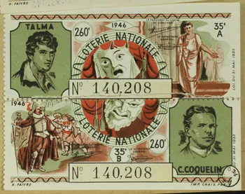 estampe 1946  LOTERIE NATIONALE 1970.83.696 Photo