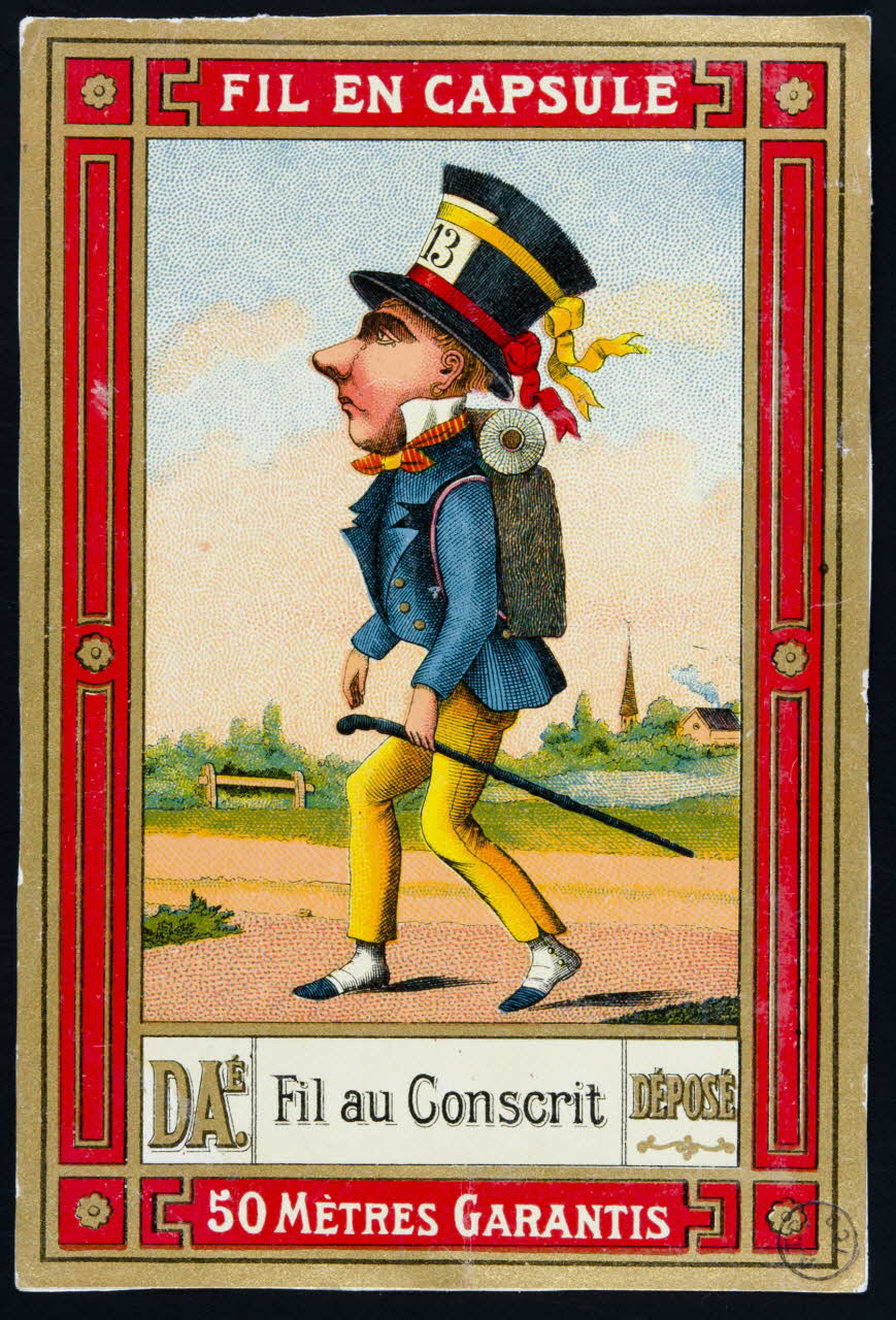 estampe FIL EN CAPSULE  Fil au Conscrit 1970.83.7 Photo
