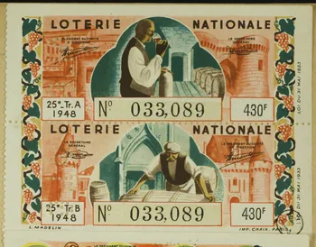 estampe LOTERIE NATIONALE 1970.83.740 Photo
