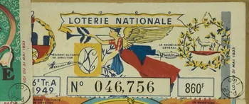 estampe LOTERIE NATIONALE 1970.83.756 Photo