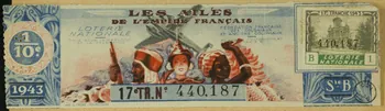 estampe LES AILES  DE L'EMPIRE FRANCAIS 1970.83.770 Photo