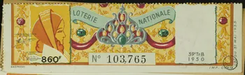 estampe LOTERIE NATIONALE 1970.83.771 Photo