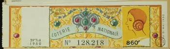 estampe LOTERIE NATIONALE 1970.83.772 Photo