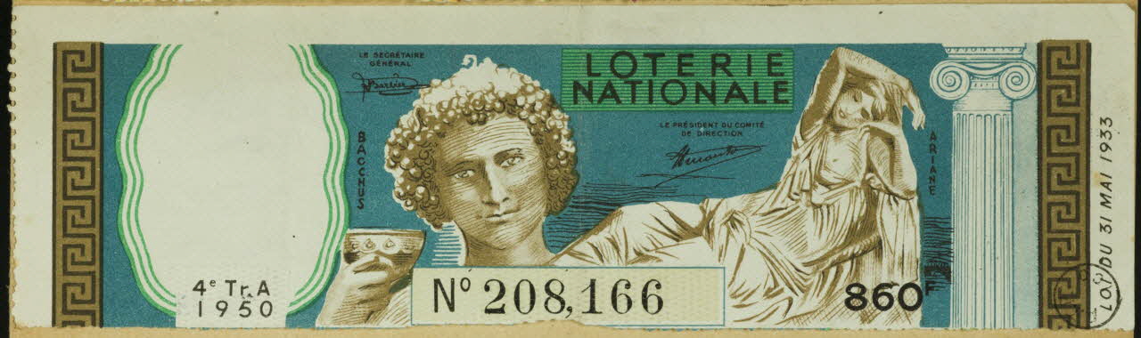 estampe LOTERIE NATIONALE 1970.83.773 Photo