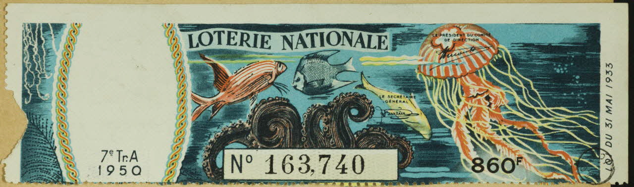 estampe LOTERIE NATIONALE 1970.83.774 Photo