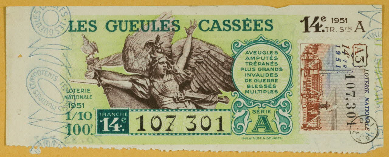 estampe LES GUEULES CASSEES 1970.83.787 Photo