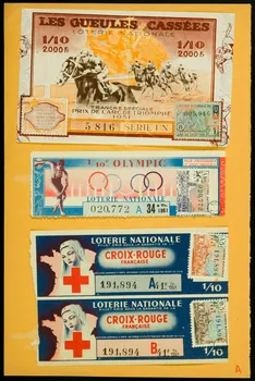 estampe OLYMPIC  LOTERIE NATIONALE 1970.83.800 Photo
