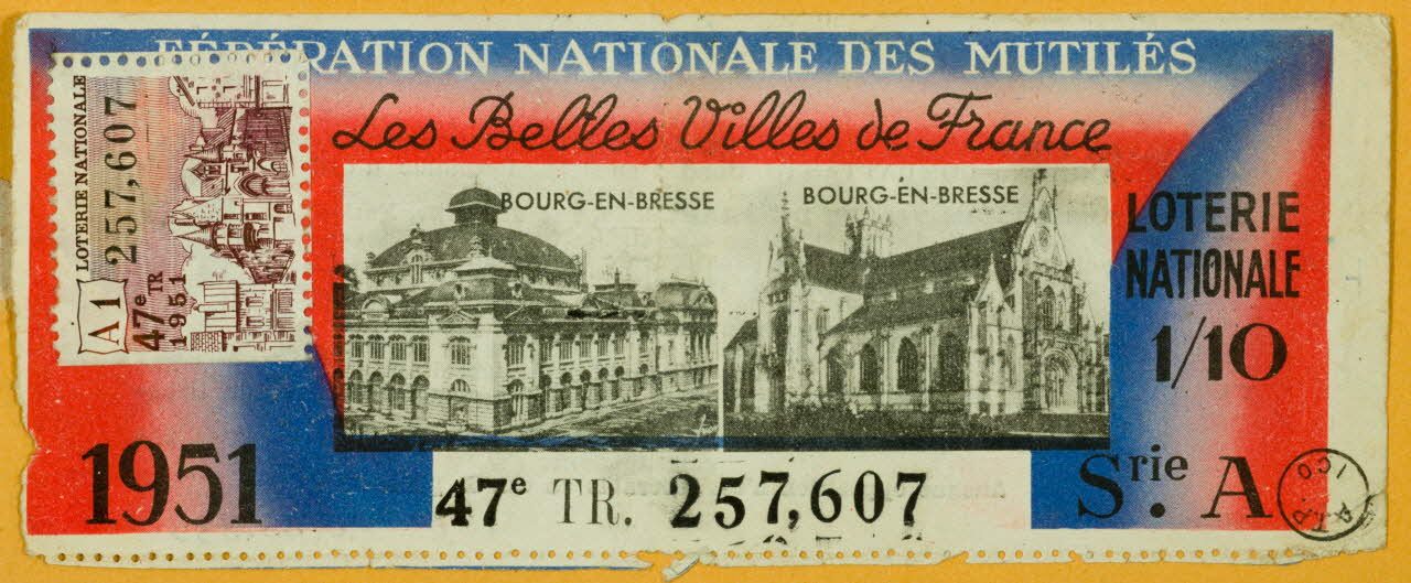 estampe FEDERATION NATIONALE DES MUTILES 1970.83.835 Photo