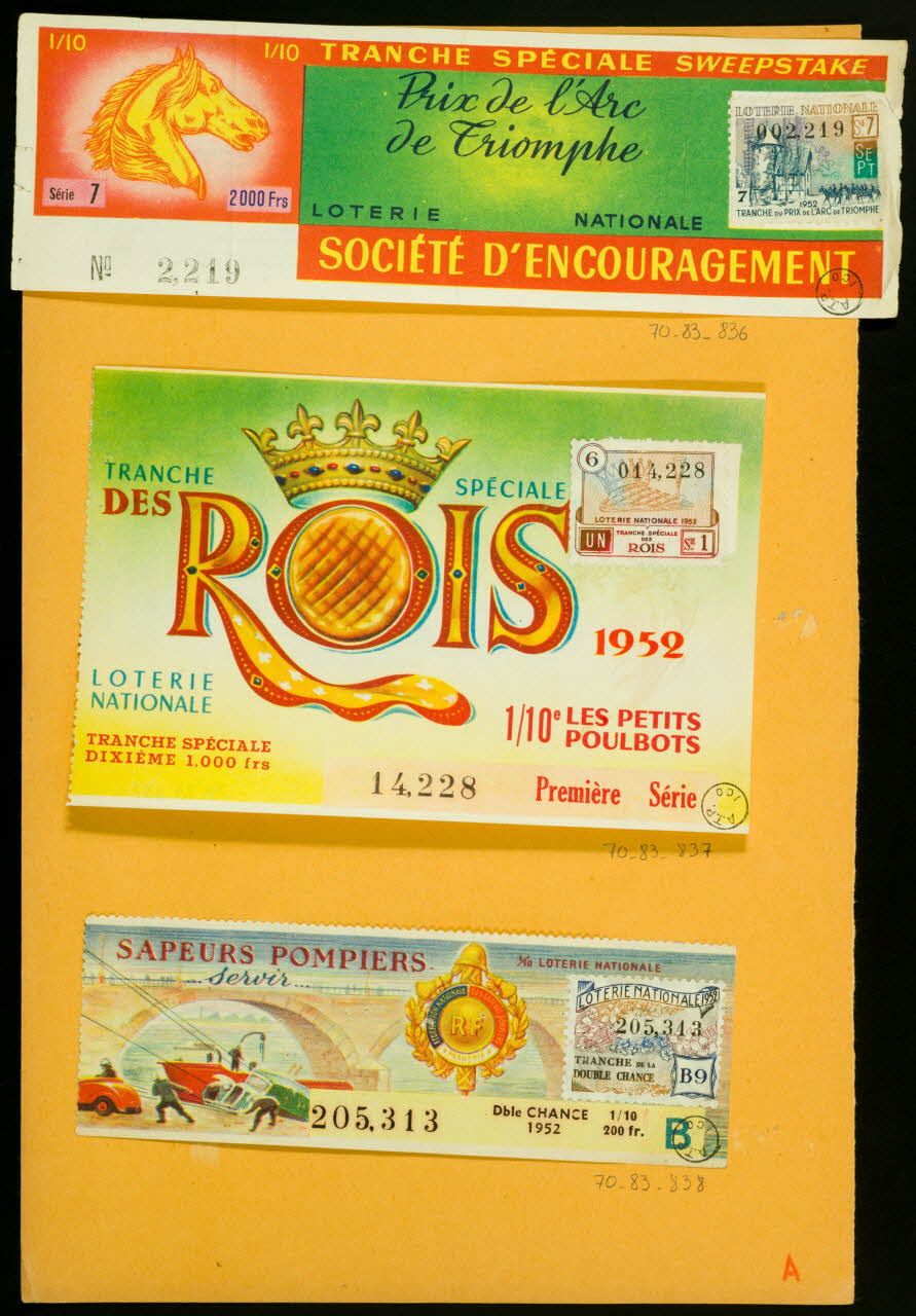 estampe SAPEURS POMPIERS. 1970.83.838 Photo