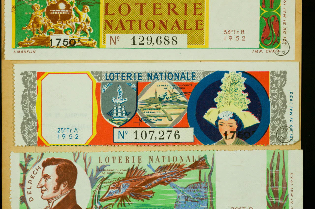 estampe LOTERIE NATIONALE 1970.83.856 Photo