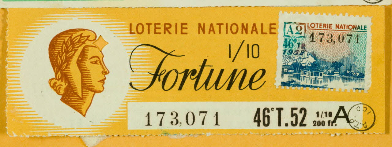 estampe LOTERIE NATIONALE 1970.83.867 Photo