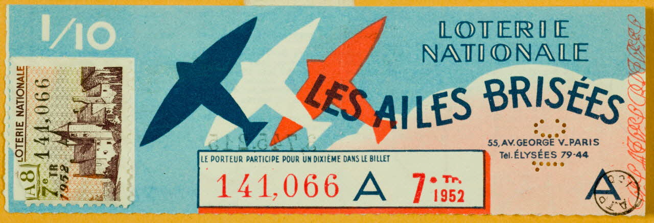 estampe LES AILES BRISEES 1970.83.869 Photo