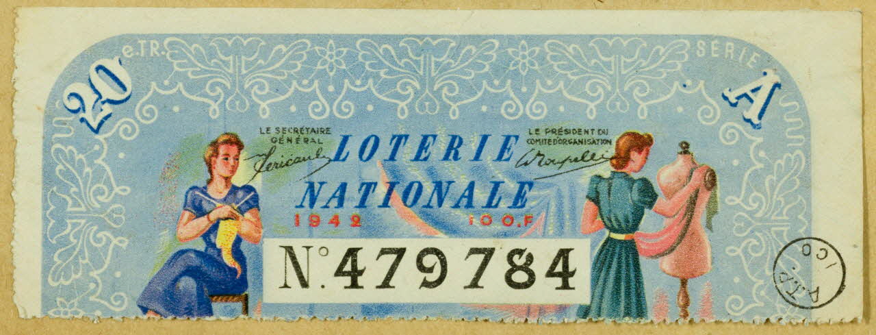 estampe LOTERIE  NATIONALE 1970.83.875 Photo