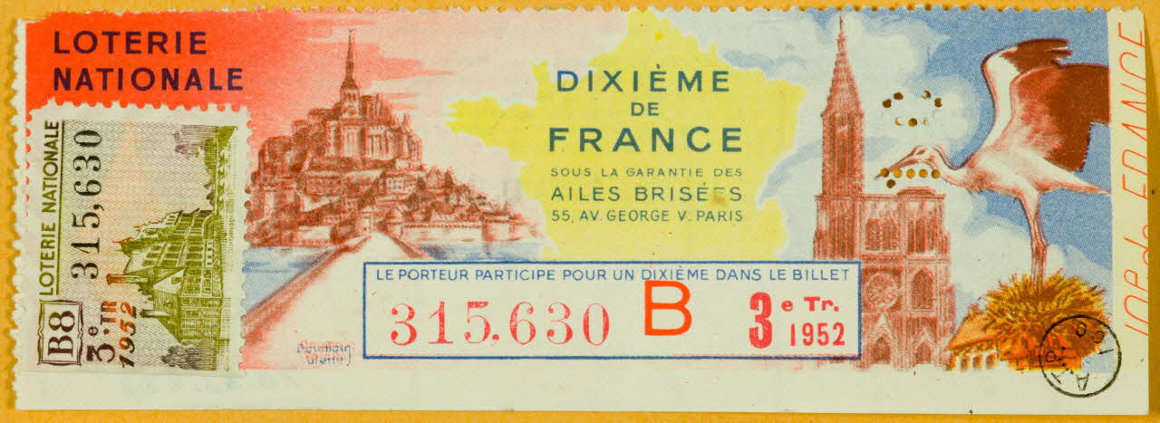 estampe DIXIEME  DE  FRANCE 1970.83.878 Photo