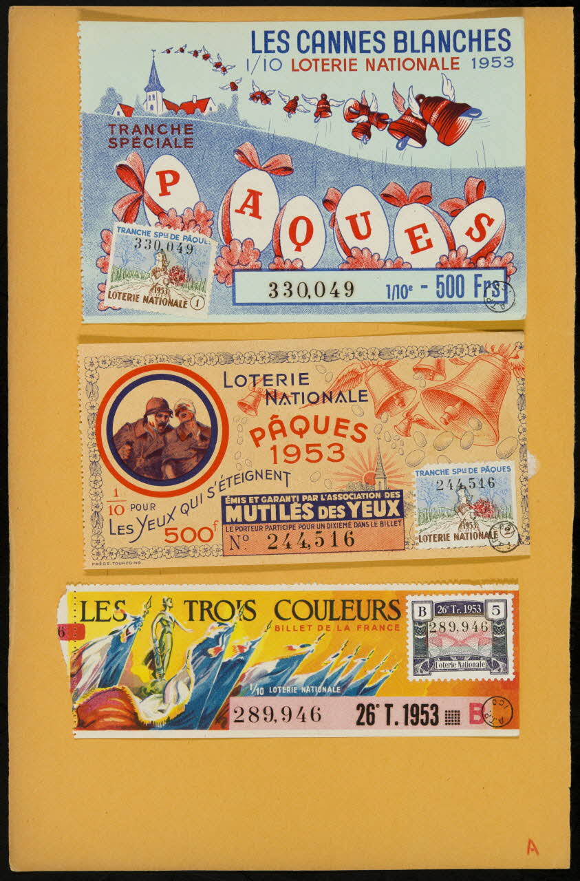 estampe LES TROIS COULEURS 1970.83.889 Photo