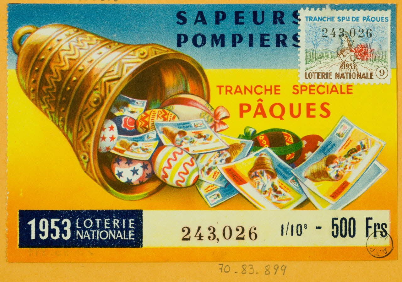 estampe SAPEURS  POMPIERS 1970.83.899 Photo