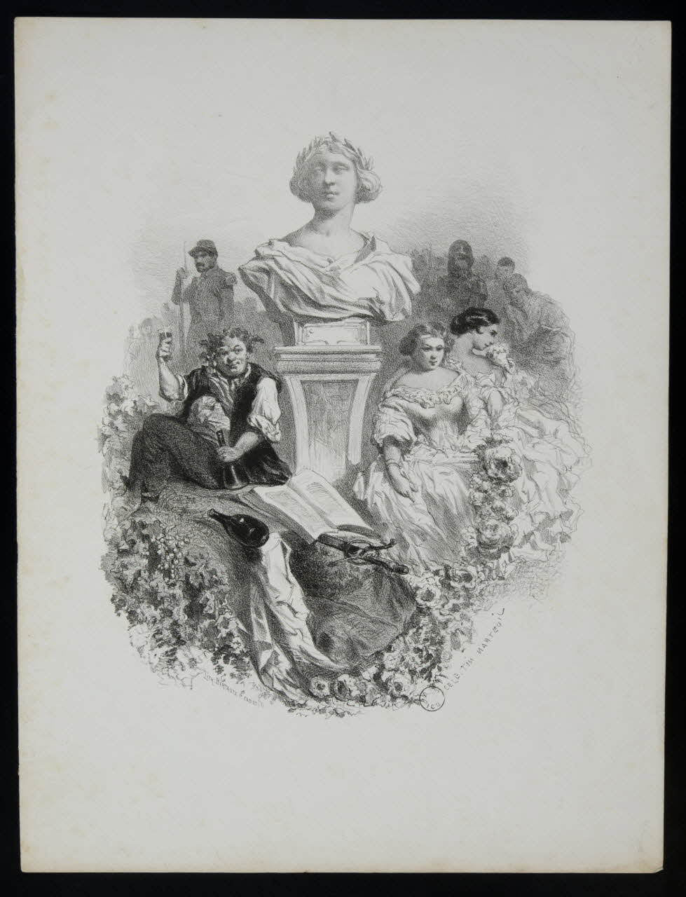 estampe Buste 1970.83.90 Photo