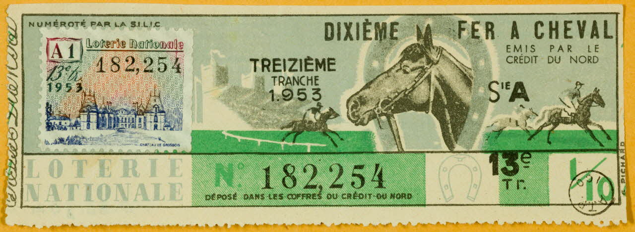 estampe DIXIEME  FER A CHEVAL 1970.83.904 Photo