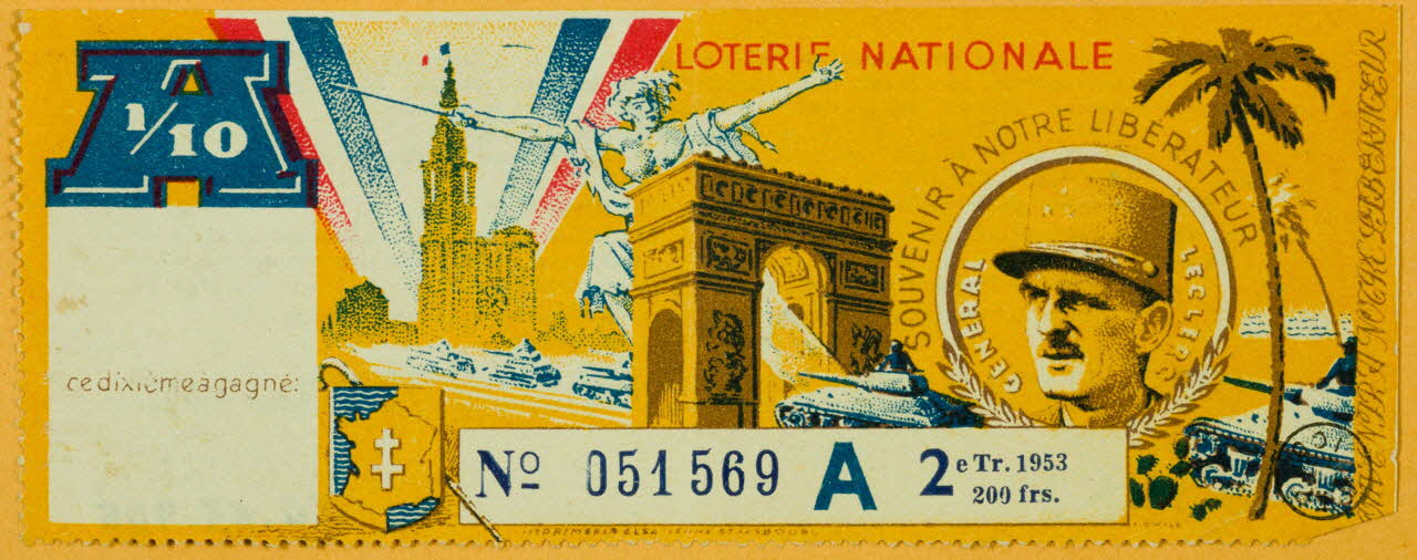 estampe LOTERIE NATIONALE 1970.83.905 Photo