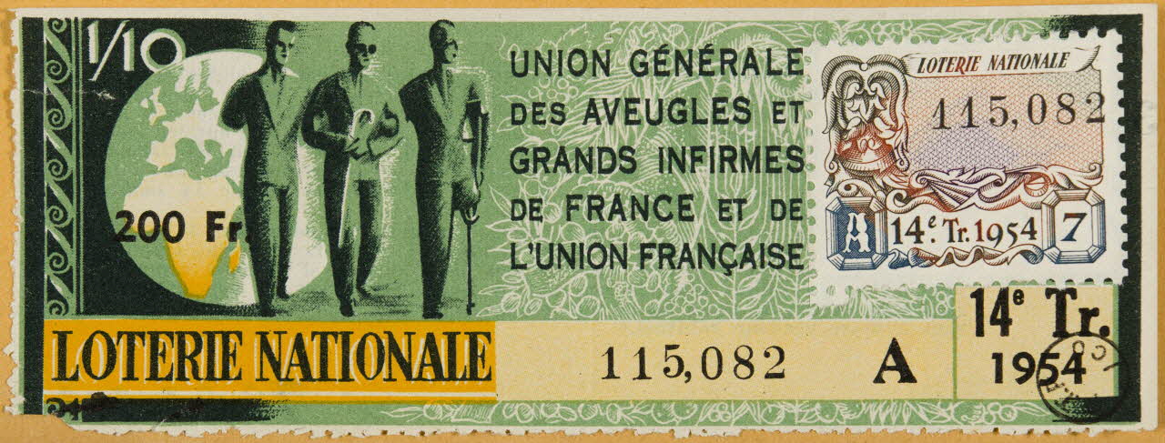 estampe LOTERIE NATIONALE 1970.83.914 Photo