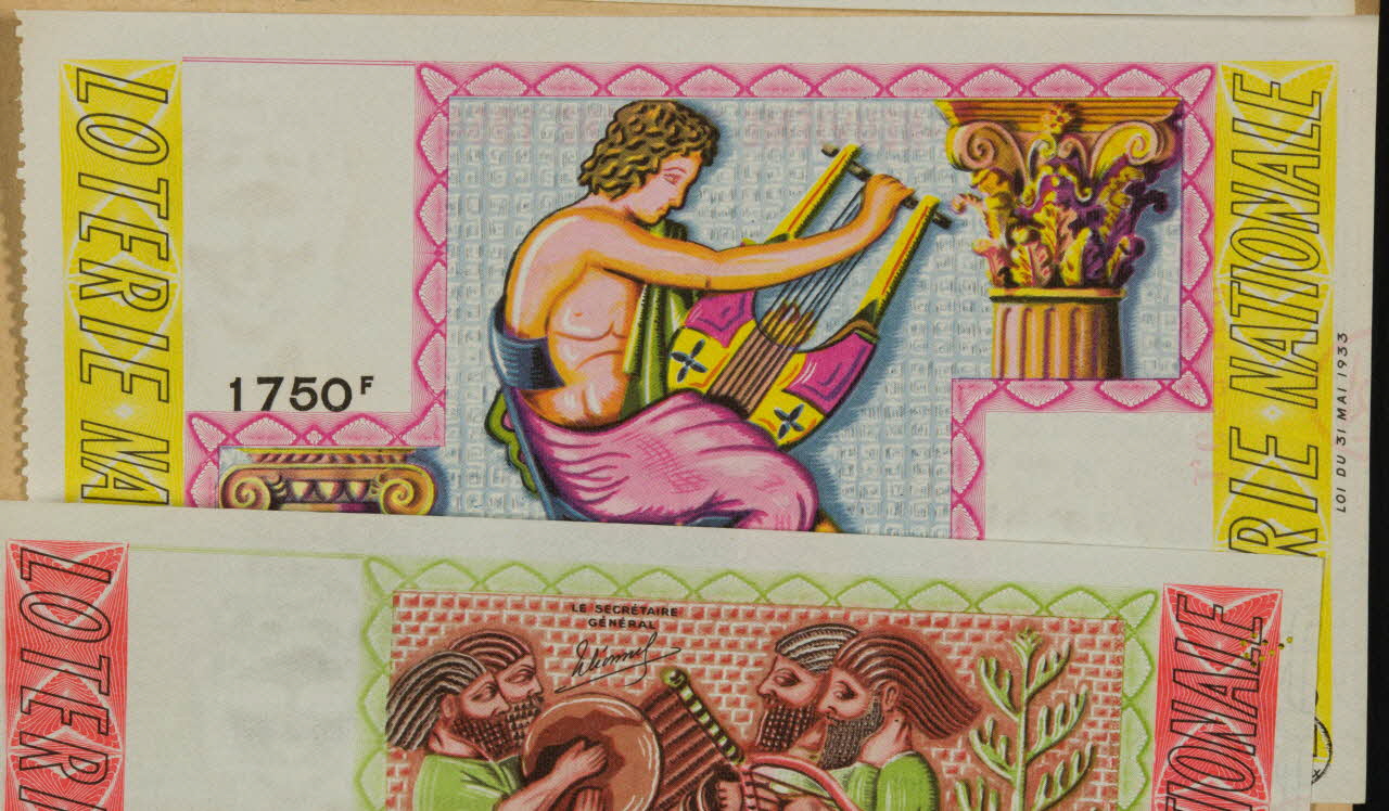 estampe LOTERIE NATIONALE 1970.83.919 Photo