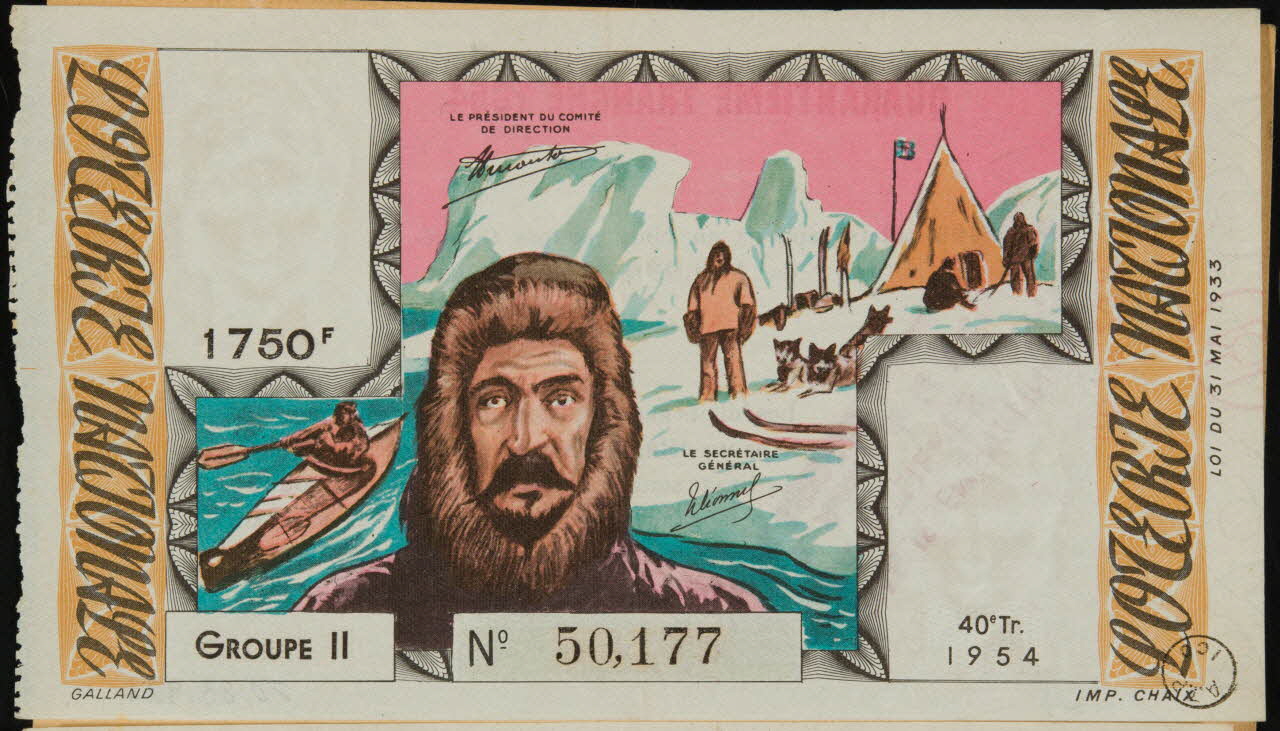 estampe LOTERIE NATIONALE 1970.83.924 Photo