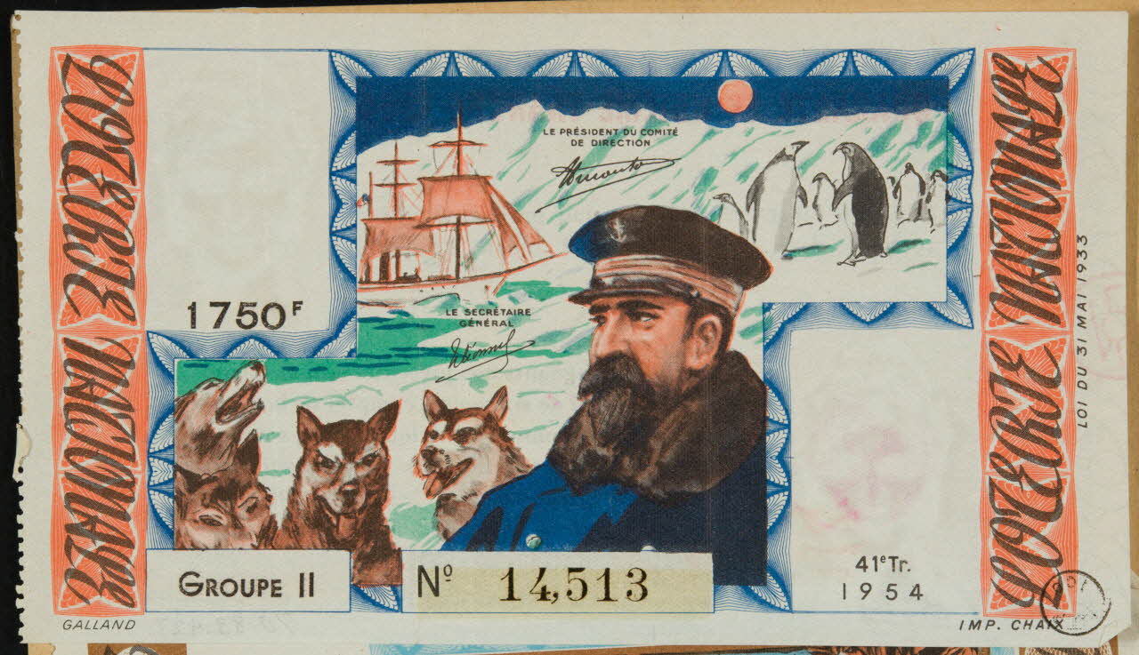 estampe LOTERIE NATIONALE 1970.83.927 Photo