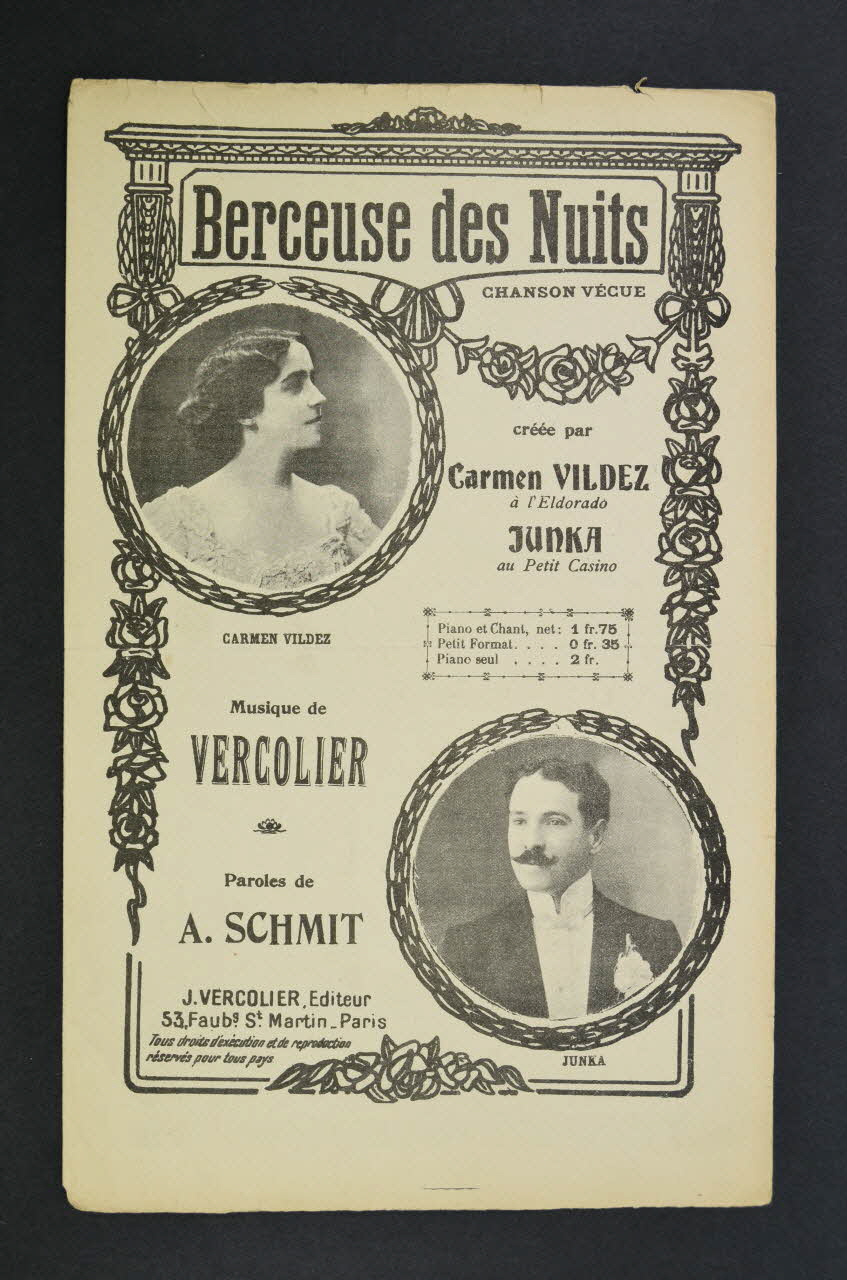 chanson petit format 1966.204.4 Photo Mucem