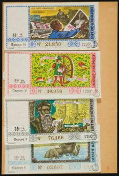 estampe LOTERIE NATIONALE  LES ARTS GRAPHIQUES  GUTENBERG 1970.83.941 Photo