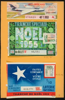 estampe TRANCHE SPECIALE  NOEL  1955 1970.83.944 Photo