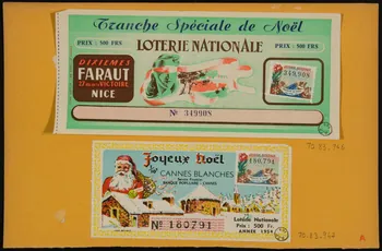 estampe Joyeux Noël 1970.83.947 Photo