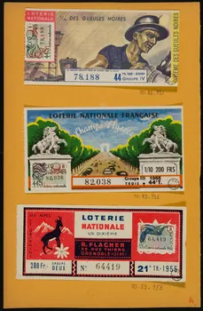 estampe LOTERIE NATIONALE FRANCAISE  Champs-Elysées 1970.83.952 Photo
