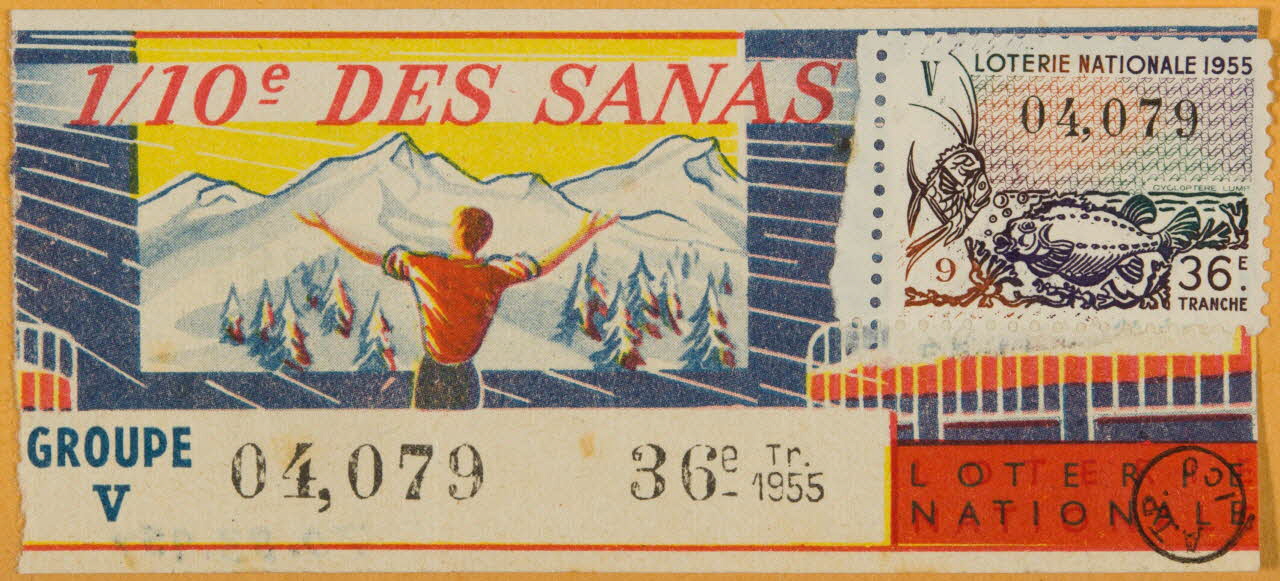 estampe 110e DES SANAS 1970.83.957 Photo