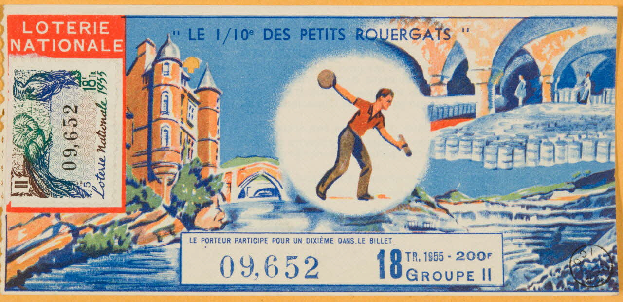 estampe "LE 110e DES PETITS ROUERGATS" 1970.83.960 Photo