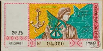 estampe LOTERIE NATIONALE  LA FORTUNE 1970.83.973 Photo