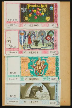 estampe LOTERIE NATIONALE  Tranche de Noël 1970.83.980 Photo