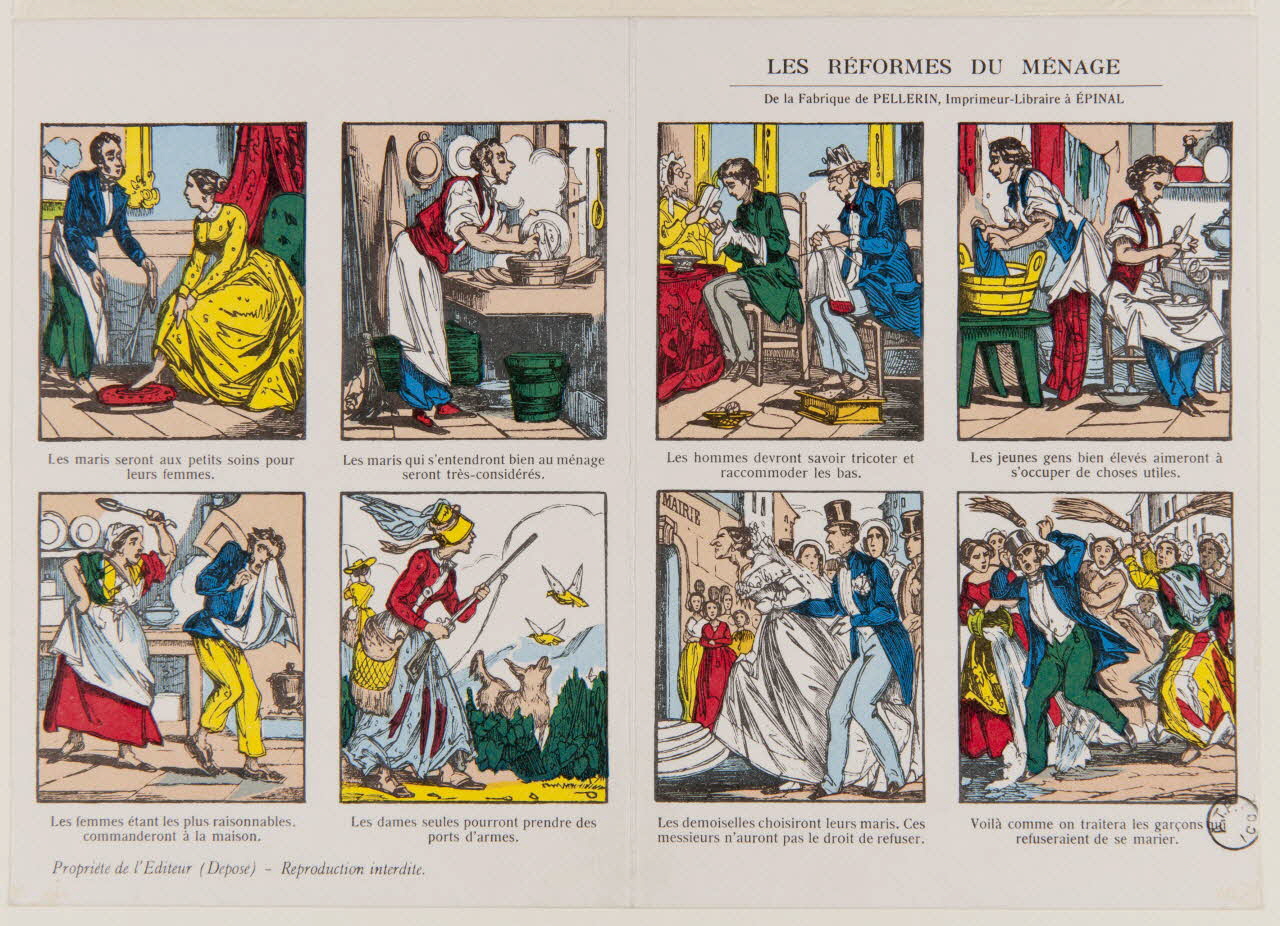 estampe LES REFORMES DU MENAGE 1970.84.31 Photo