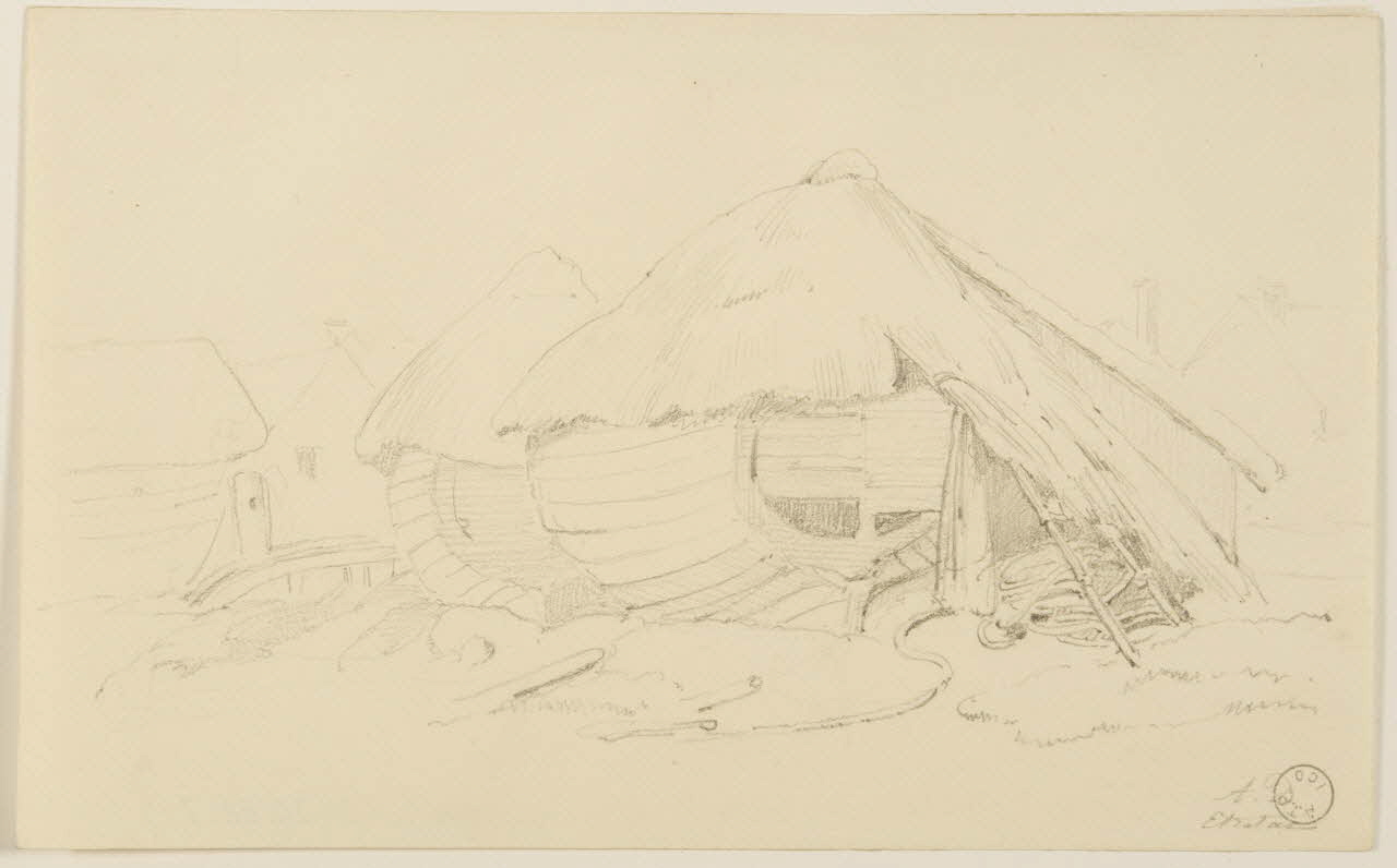 dessin Etretat 1970.88.7 Photo