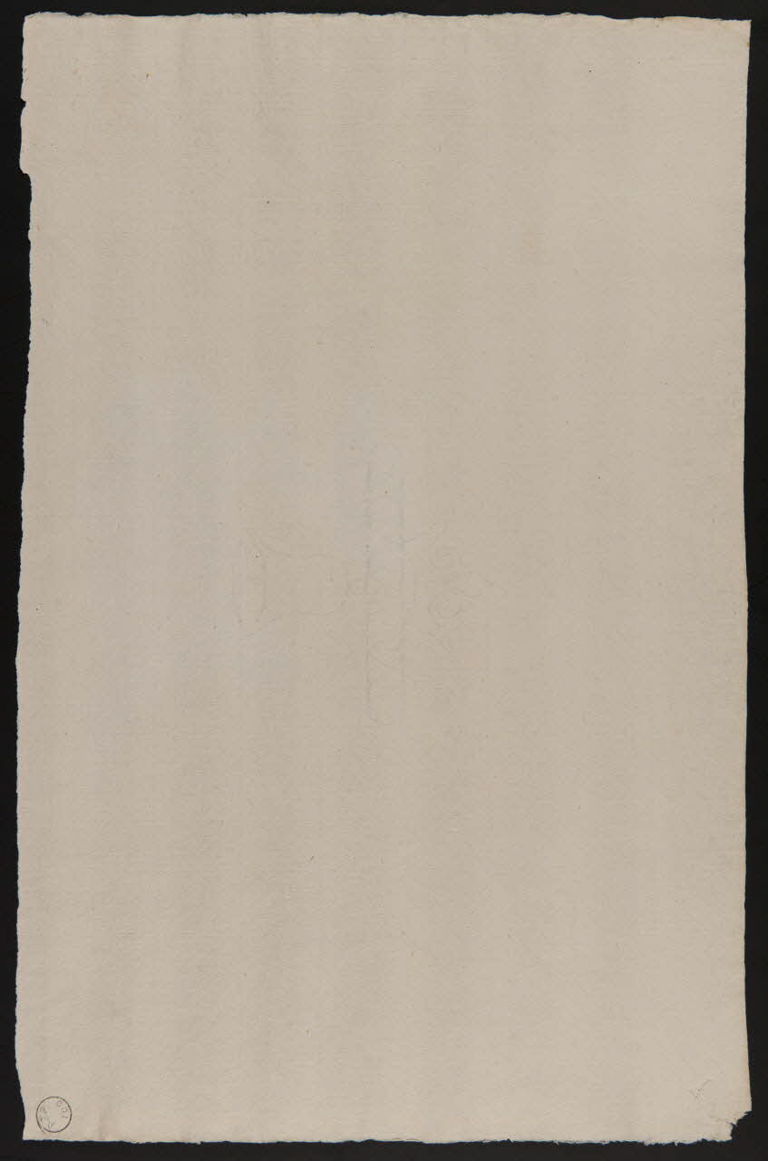 estampe Cloche et couronne en filigrane. 1860 1970.94.5 Photo