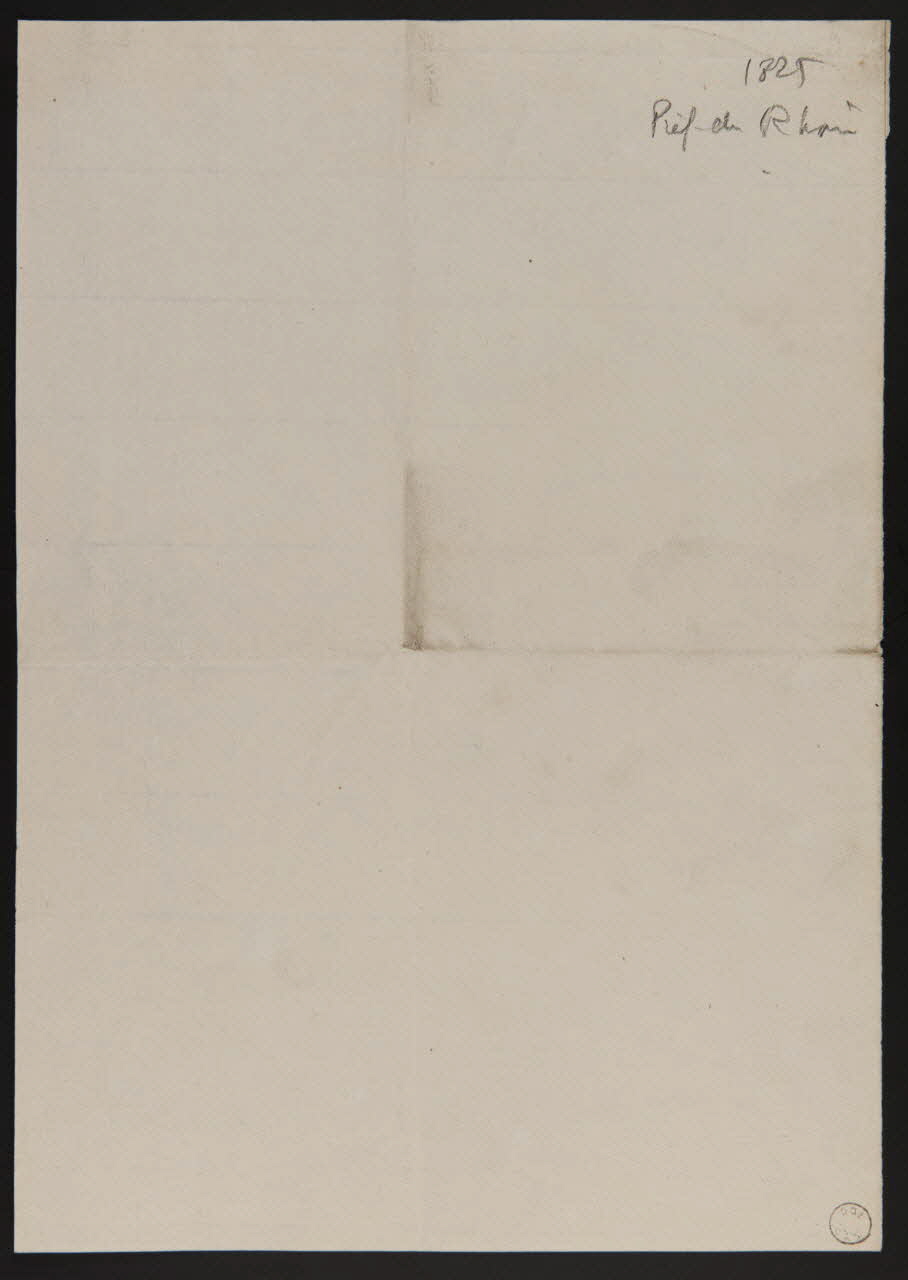 estampe Lettres en filigrane. 1970.94.8 Photo