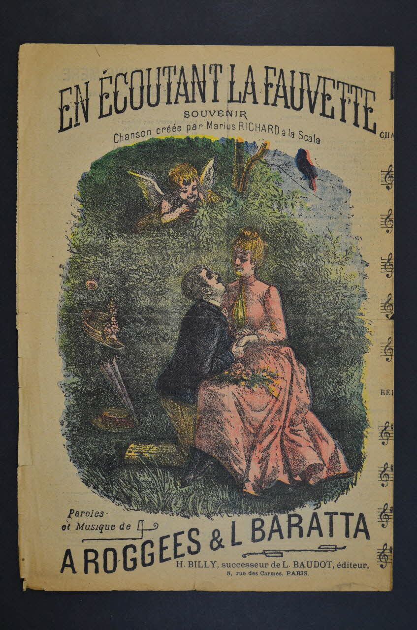 chanson petit format 1966.206.10 Photo Mucem